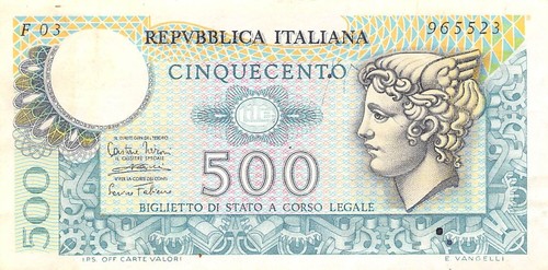 Italy 500 lire d - italy,