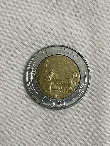 Italy 500 lire - 500, euro