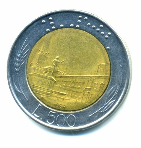 Italy 500 lire - , combined