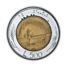 ITALIA. 1986, 500 Lire -