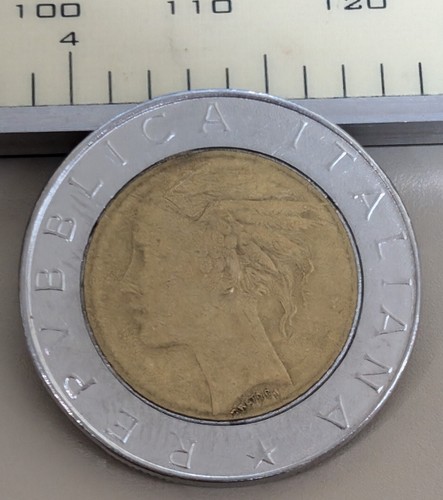 1986 italy 500 - r, lire