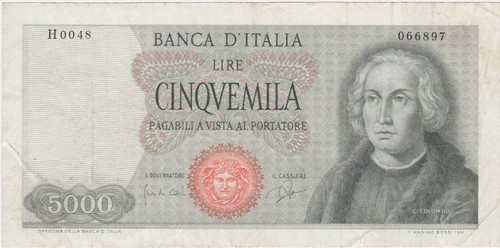 Italy italia 5000 - italy, 1964