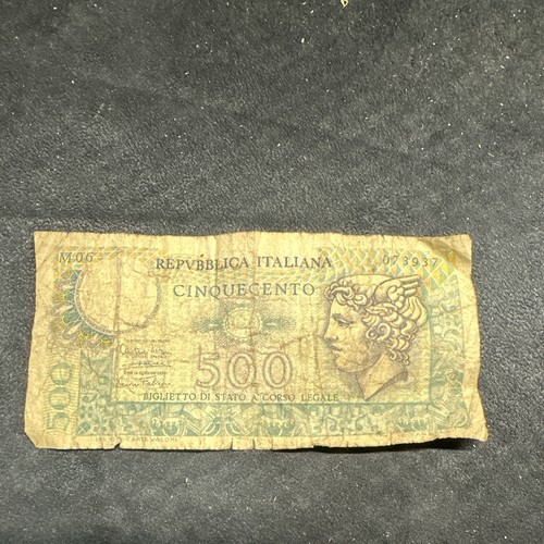 Italy repubblica italiana 500 - italiana,
