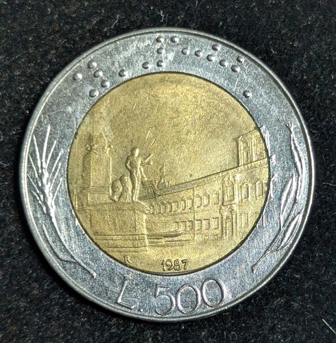 1987 italy 500 lire - 1987,