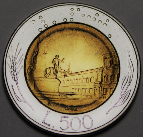 Italy 500 lire 1982 rare - italy,