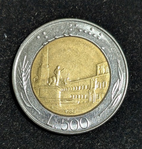 1982 italy 500 lire - 1982,