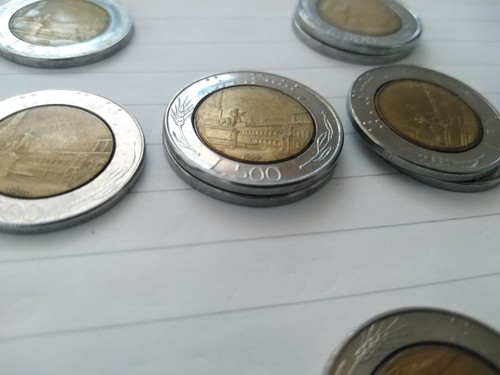 500 lire repubblica italiana - repubblica,
